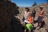 Exploring the Fault Scarp at Science Camp 2014 - Doug Bates