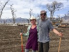 Lorena and her daughter Reiko working with Mike and Slim - 